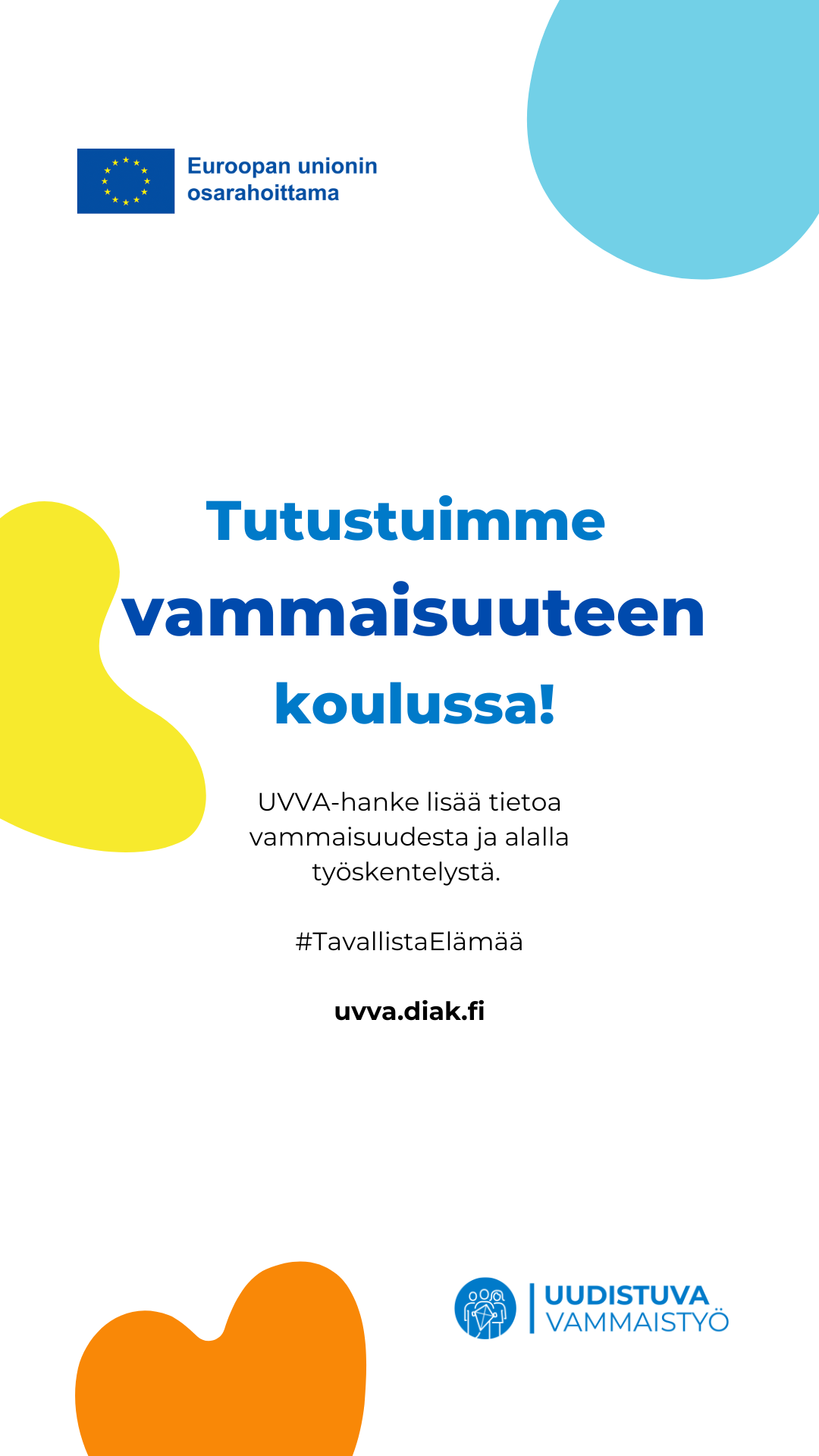 Tutustuimme vammaisuuteen koulussa!